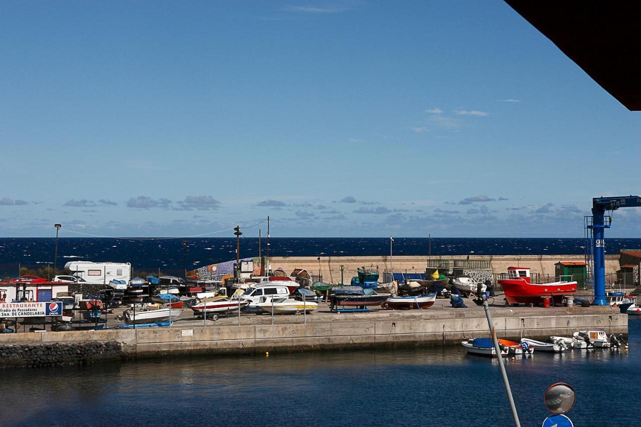 Apartamento Frente Al Puerto De Candelaria A 20 Metros De La Playa. Eksteriør billede